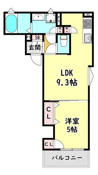 門真市元町のアパート