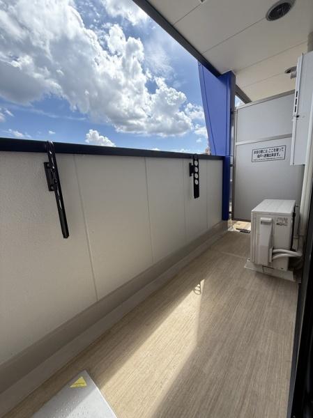 門真市柳田町のマンション(バルコニー)