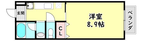 寝屋川市木田町のアパート