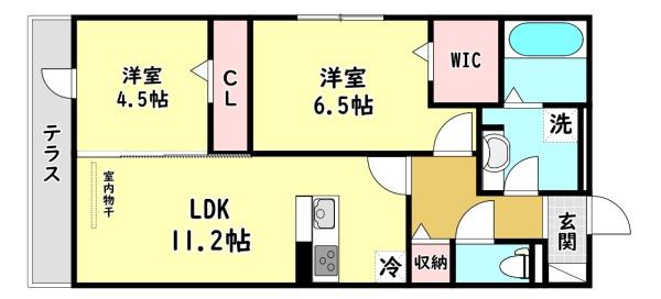 門真市下島町のアパート