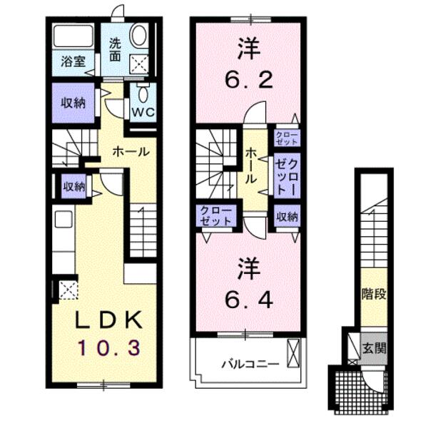 門真市北巣本町のアパート