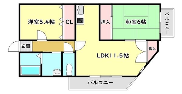寝屋川市高柳１丁目のマンション