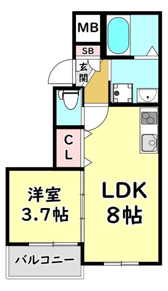 門真市常盤町のアパート