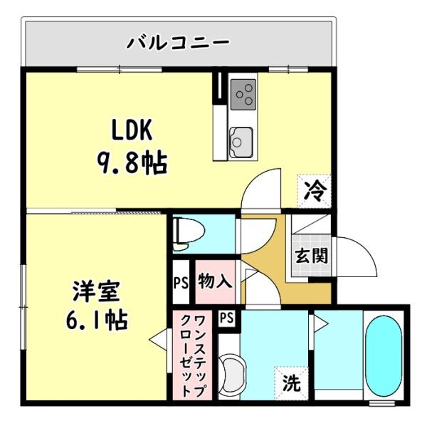門真市常称寺町のアパート