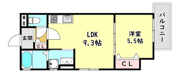 守口市藤田町３丁目のアパート