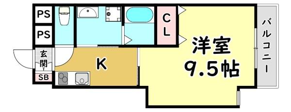 寝屋川市日之出町のアパート