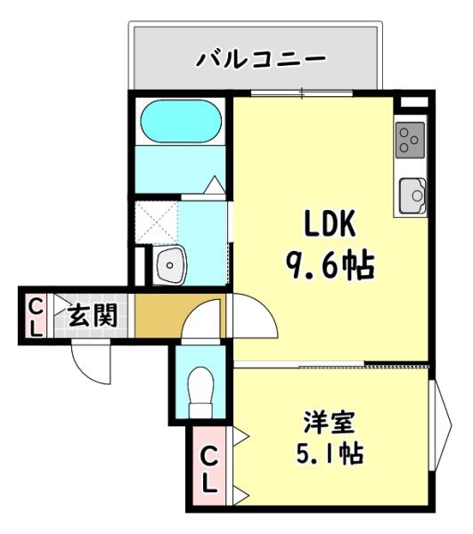 寝屋川市萱島東１丁目のアパート