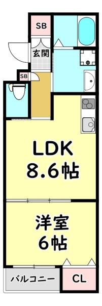 寝屋川市桜木町のアパート