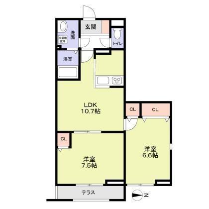 門真市打越町のアパート