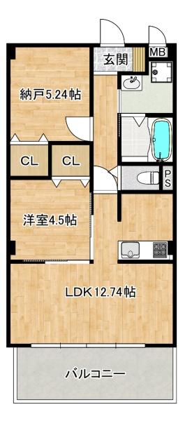 大東市錦町のマンション