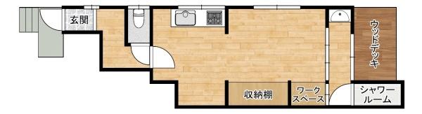大東市大野１丁目のテラスハウス