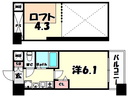 エステムコート三宮EASTポルトマーレ
