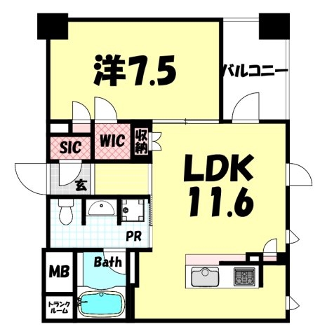 神戸市中央区東川崎町１丁目のマンション