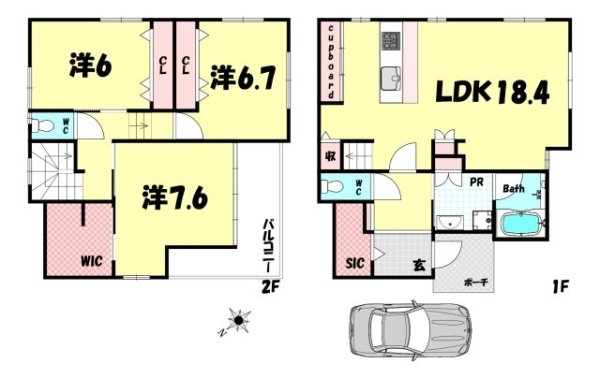 西岡本戸建