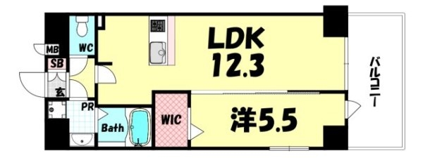 プレサンス神戸セレスティア(間取り)
