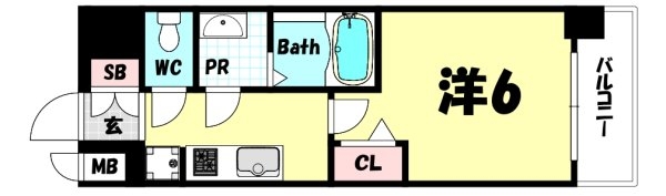 プレサンスKOBEティアラ(間取り)