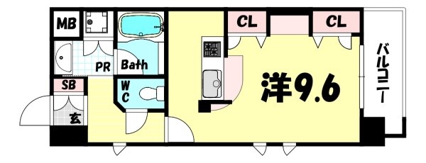 KAISEI新神戸第2WEST(間取り)