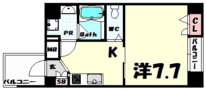 第二リーフハイツ(間取り)