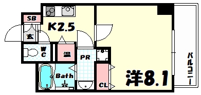 アドバンス三宮2ライズ