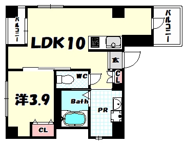 神戸市中央区北長狭通７丁目のマンション