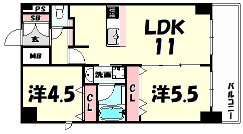 神戸市中央区御幸通２丁目のマンション