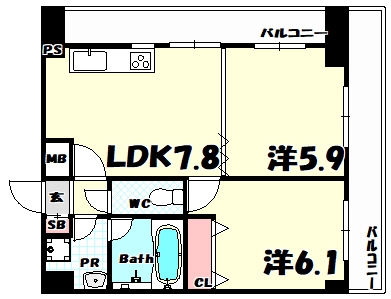 ロイヤルヒル神戸三ノ宮2