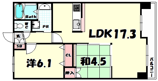 レジディア三宮東