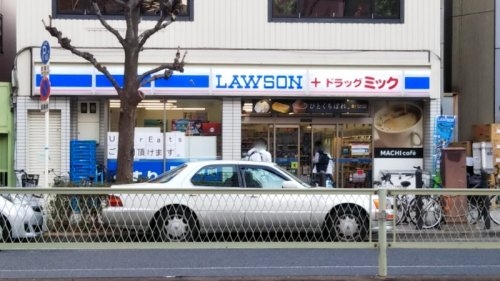 エスレジデンス天満グレイシス(ローソン+ドラッグミック天神橋六丁目店)