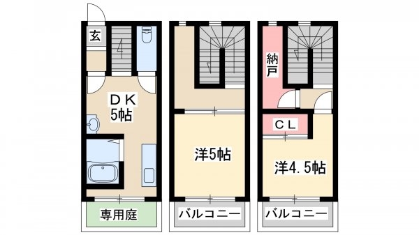 東淡路2丁目貸家