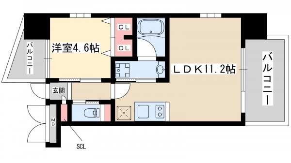 大阪市淀川区十三東４丁目のマンション