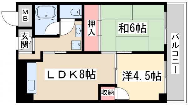 大阪市淀川区十三本町２丁目のマンション