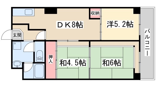 大阪市淀川区十三本町２丁目のマンション