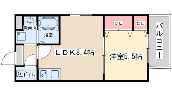 大阪市東淀川区下新庄２丁目のアパート