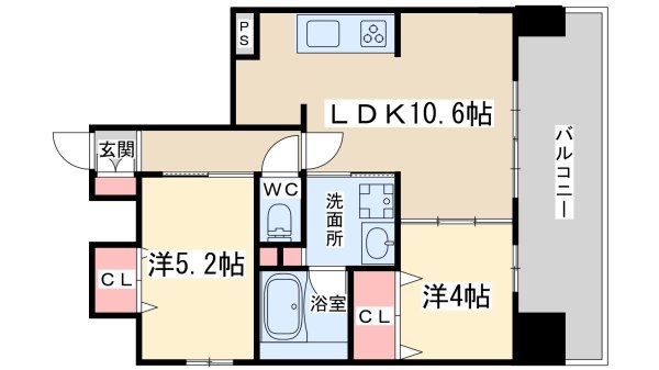 ブルフォルトゥーナ扇町