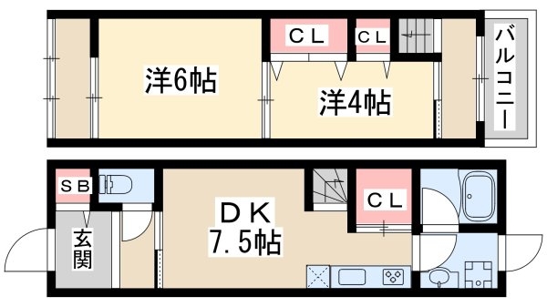東中島1丁目テラスハウス
