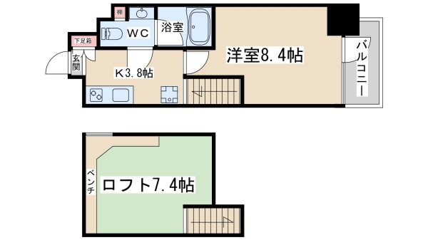 大阪市北区浪花町のマンション