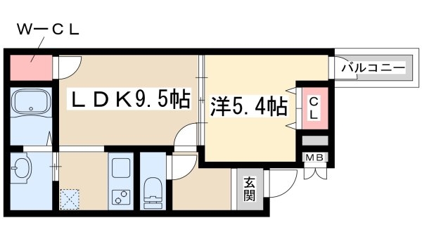 大阪市淀川区東三国１丁目のアパート