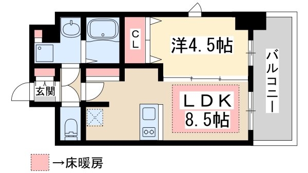 大阪市東淀川区東中島４丁目のマンション