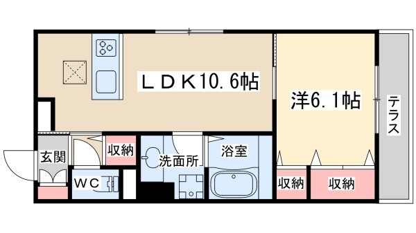 大阪市北区菅栄町のアパート