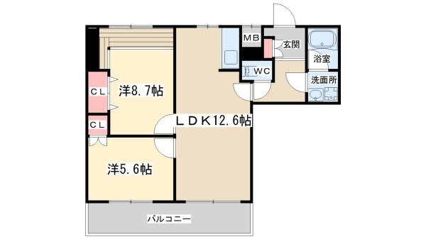 大阪市北区国分寺２丁目のマンション