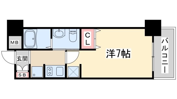 大阪市東淀川区東中島３丁目のマンション