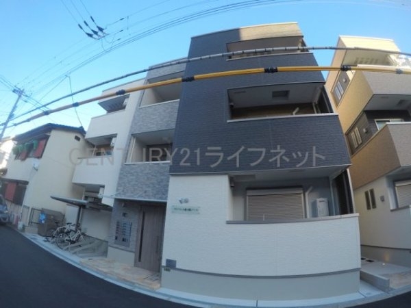 大阪市東淀川区西淡路２丁目のアパート