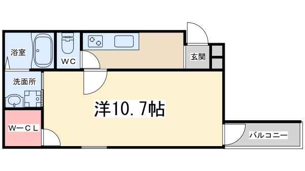 大阪市東淀川区西淡路３丁目のアパート
