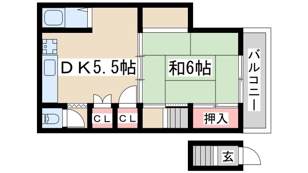 東淡路2丁目貸家