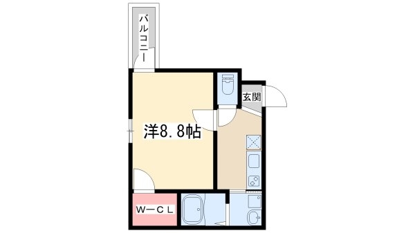 大阪市淀川区東三国１丁目のアパート