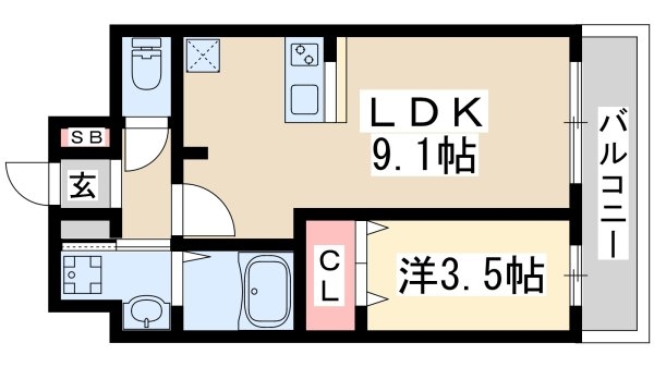 プレサンス塚本ベラビィ