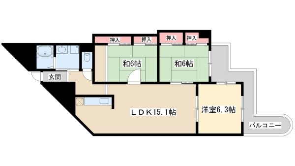 エバーグリーン淀川2号棟