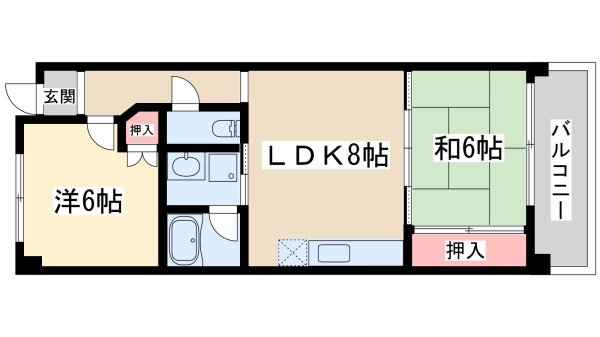 クリスタルシャトウ(間取り)