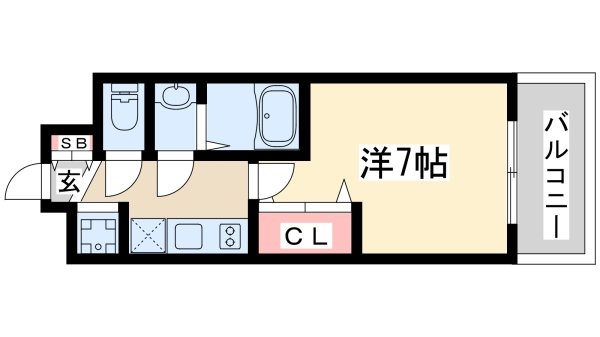 ラグゼ新大阪アルファ(間取り)
