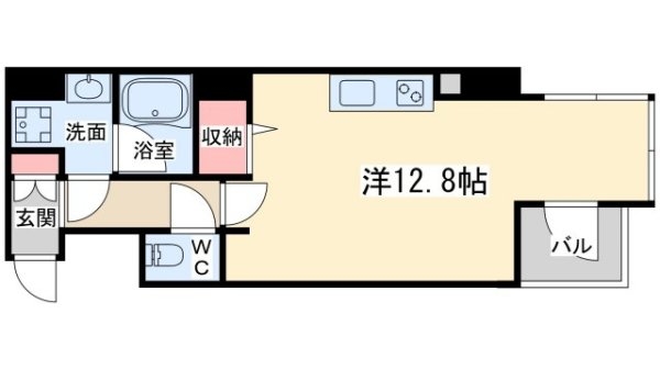 エトワール北新地(間取り)